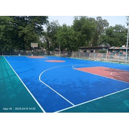 Acrylic Synthetic Flooring 8 Layer System (Basketball, Lawn Tennis, Volleyball, Handball etc)
