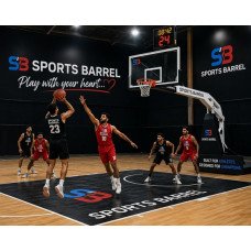 Mapple Wooden Flooring by Sports Barrel (FIBA , BFI Approved)