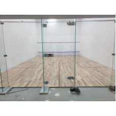 Squash Court Back Glass Wall