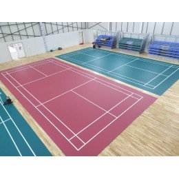 PVC Sports Flooring for Indoor courts (Badminton,Handball etc)