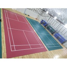 PVC Sports Flooring for Indoor courts (Badminton,Handball etc)