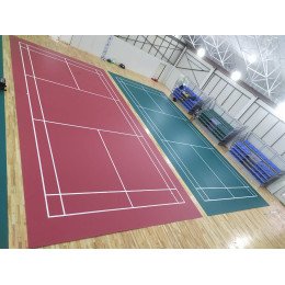 PVC Sports Flooring for Indoor courts (Badminton,Handball etc)