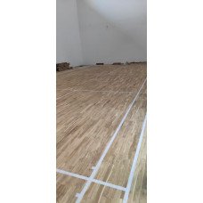 Mapple Wooden Flooring by Sports Barrel (FIBA , BFI Approved)