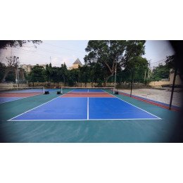 Flood Light with Pole for Basketball, Lawn Tennis, Pickle Court