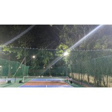 Flood Light with Pole for Basketball, Lawn Tennis, Pickle Court
