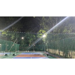 Flood Light with Pole for Basketball, Lawn Tennis, Pickle Court