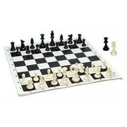 Chess Board with Chess Men