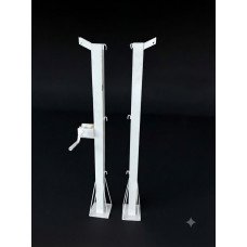 Fixed Lawn Tennis Pole (Pair)