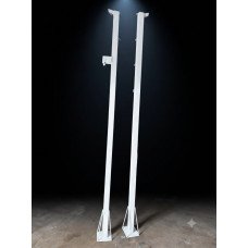 Fixed Volleyball Pole by Sports Barrel