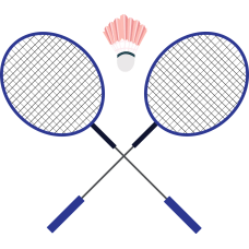 Sports Barrel Badminton Racket