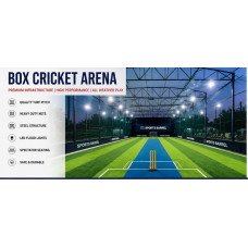 Sports Arena Solutions for Box Cricket (5000 SQ FT)