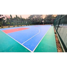 Acrylic Synthetic Flooring 8 Layer System (Basketball, Lawn Tennis, Volleyball, Handball etc)